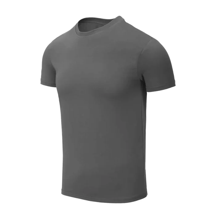 Koszulka Helikon z bawełny organicznej SLIM Sharow Grey (TS-OCS-OS-35)